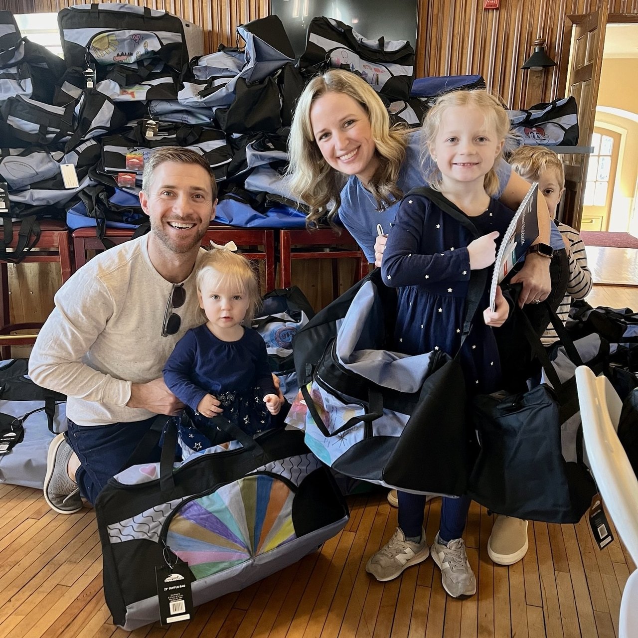 Kidlist Event! Duffle Bags for Foster Kids