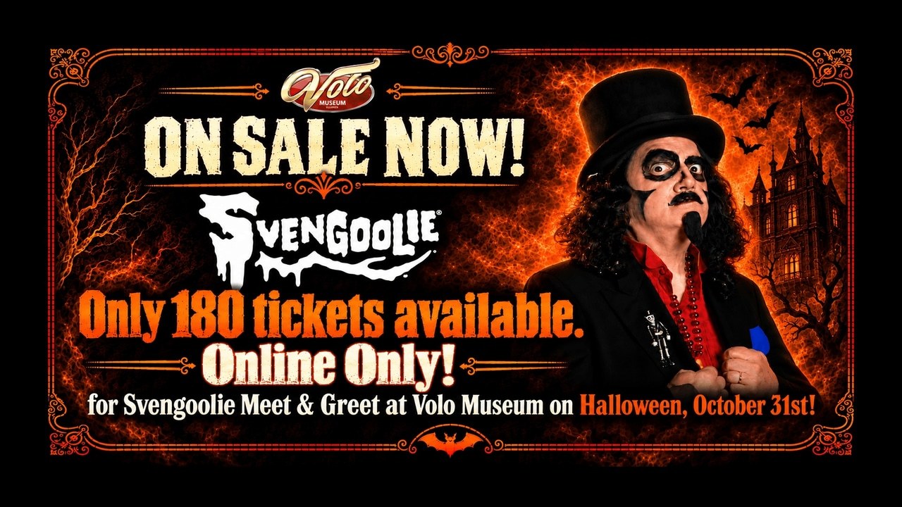 Svengoolie at Volo Museum Halloween Day