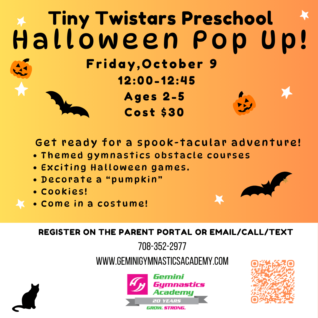 Tiny Twistar Preschool Halloween Pop Up