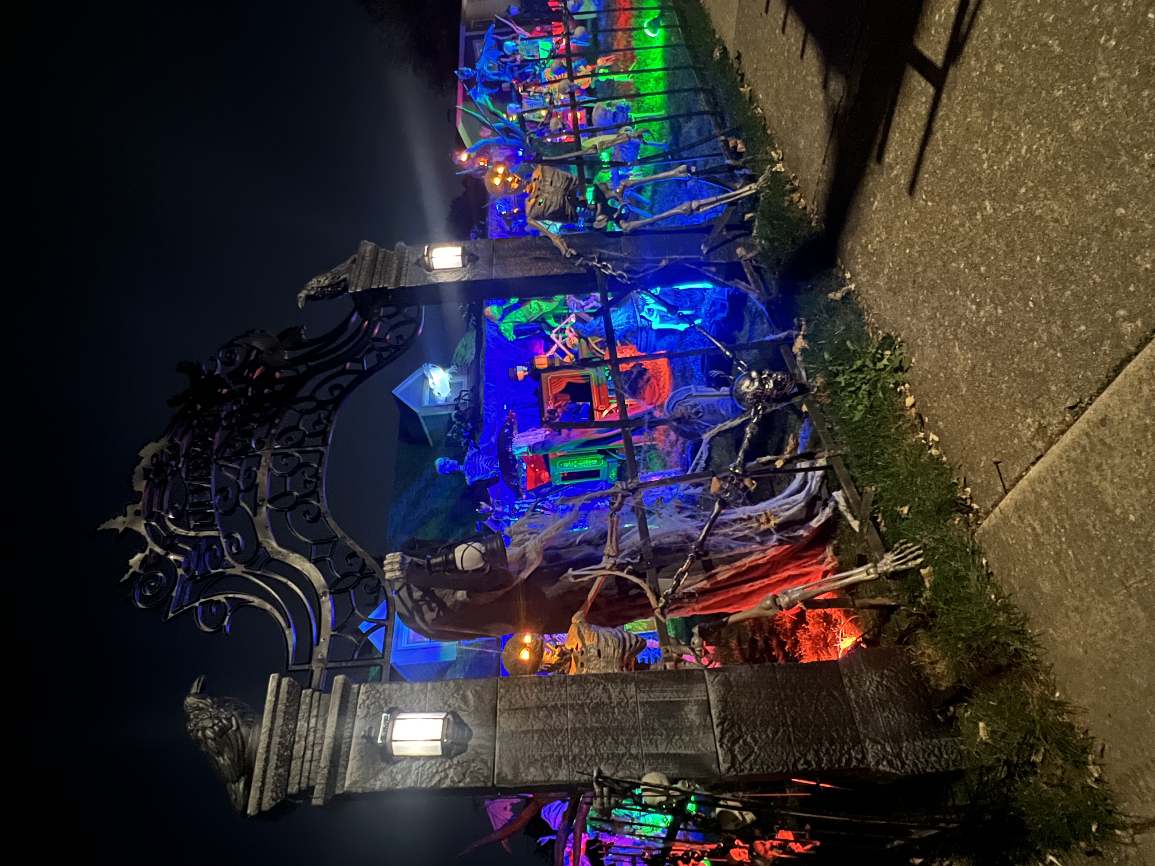 Haunted graveyard of 218
