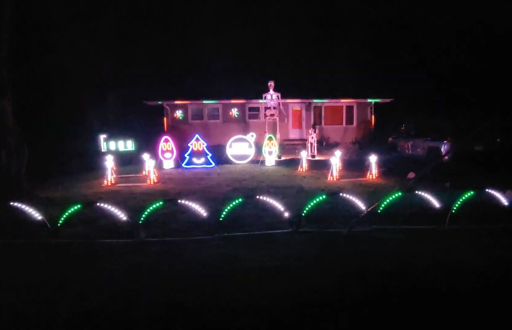 Lights on Holiday Drive 
