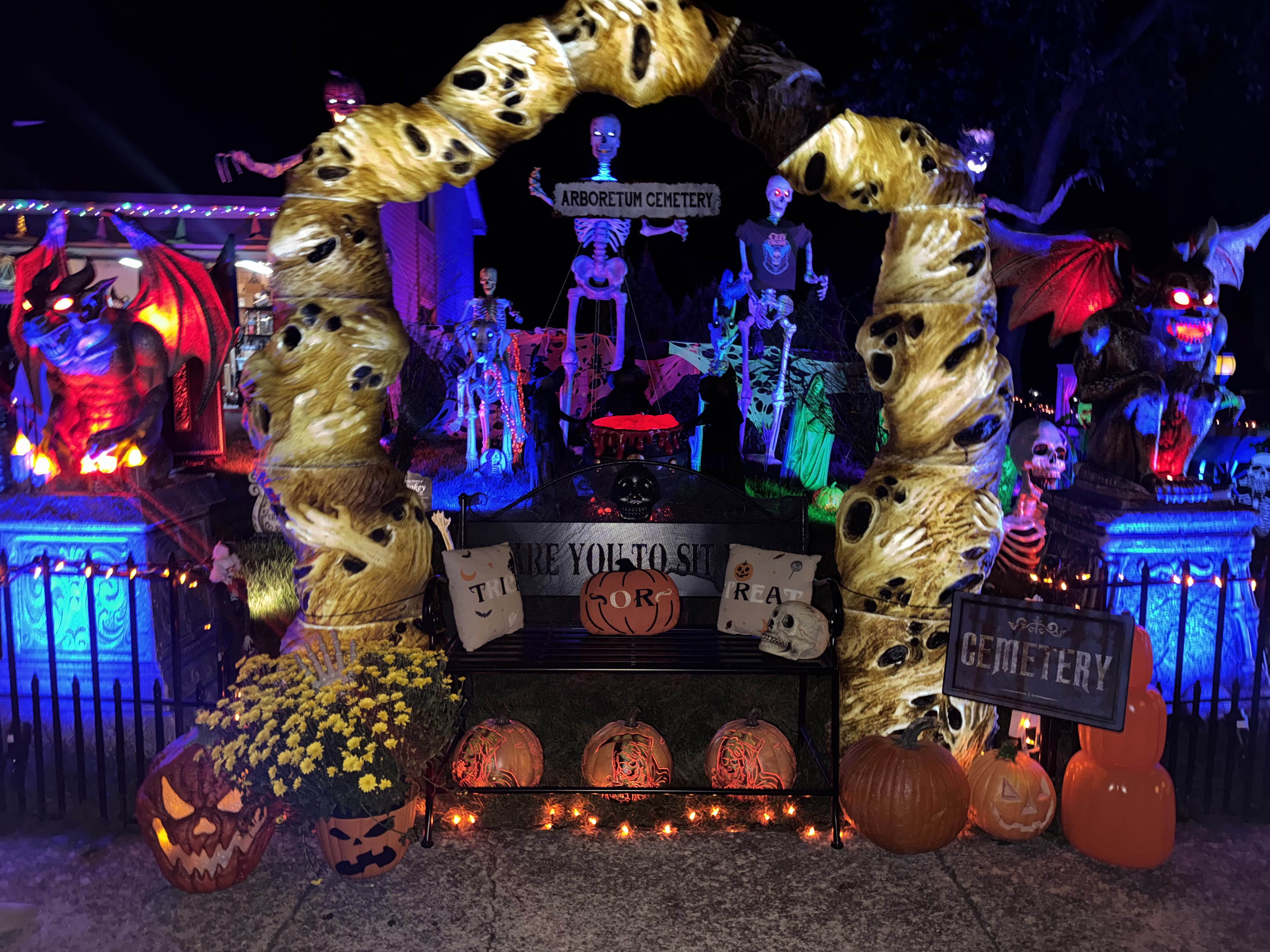 Nightmare on Arboretum Cemetery 
