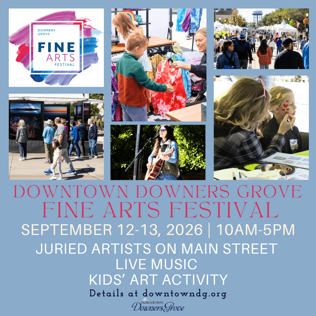 49th Annual Fine Arts Festival in Downtown Downers Grove